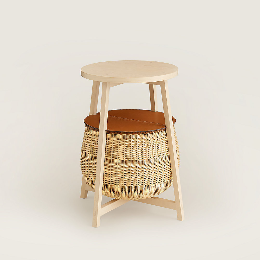 Equipages d'Hermès "picotin" occasional table | Hermès Canada